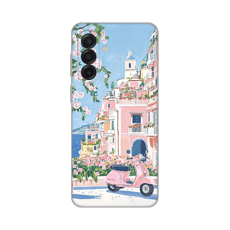 Maska Silikonska Print za Samsung A175F Galaxy A17 Pink Italy
