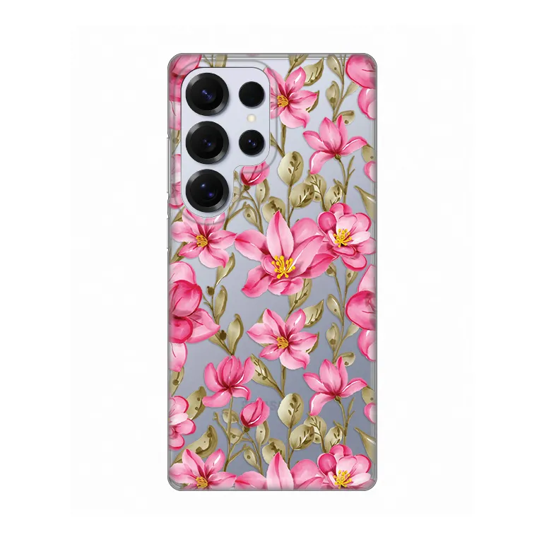 Maska Silikonska Print za Samsung S938B Galaxy S25 Ultra Magnolia