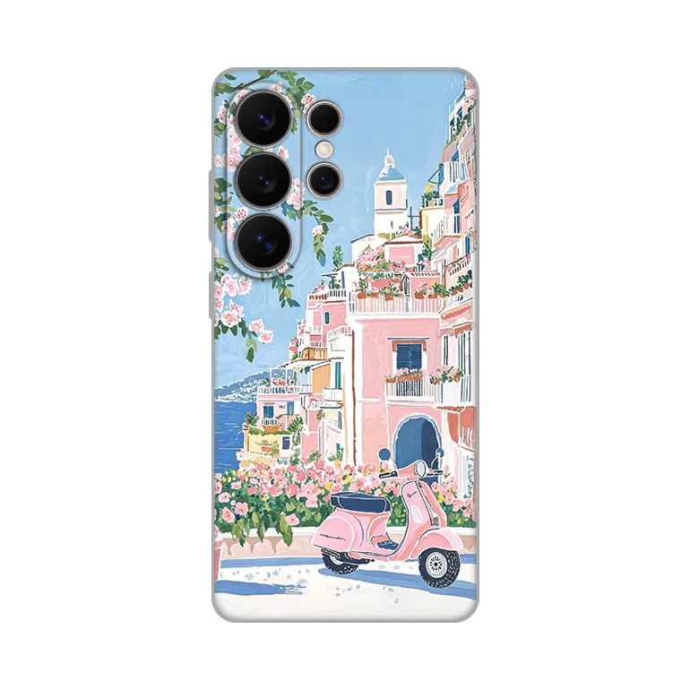 Maska Silikonska Print za Samsung S948B Galaxy S26 Ultra Pink Italy