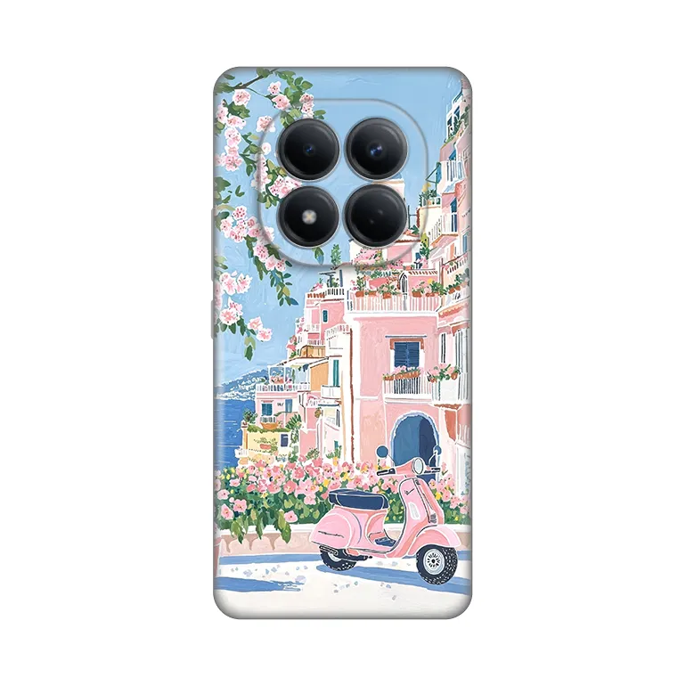 Maska Silikonska Print za Xiaomi Redmi Note 15 Pro 4G Pink Italy