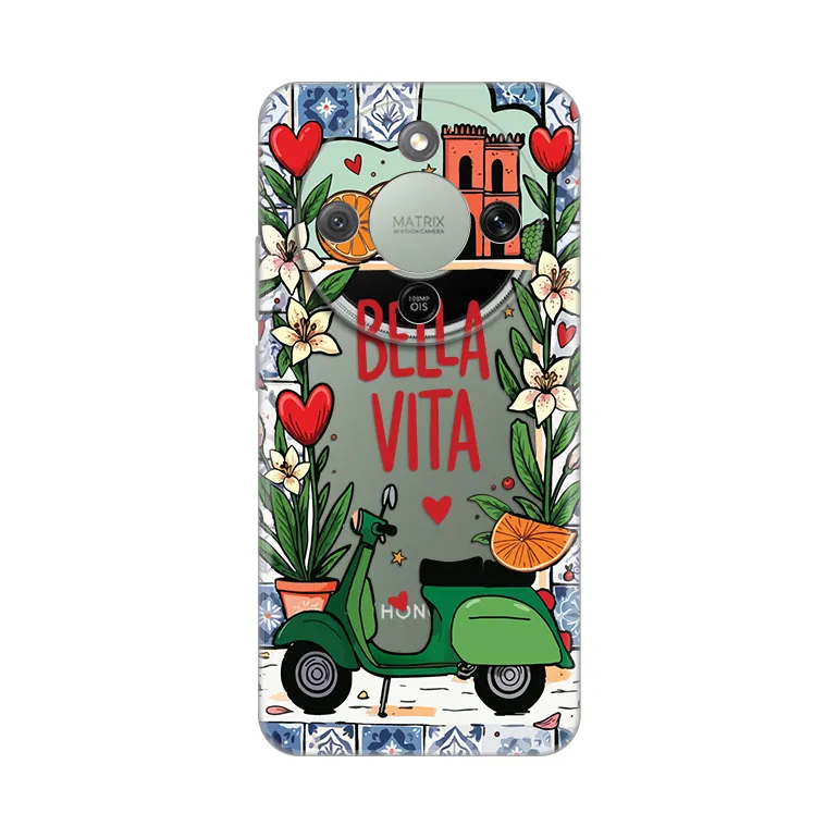 Maska Silikonska Print Skin za Honor Magic 8 Lite Bella Vita