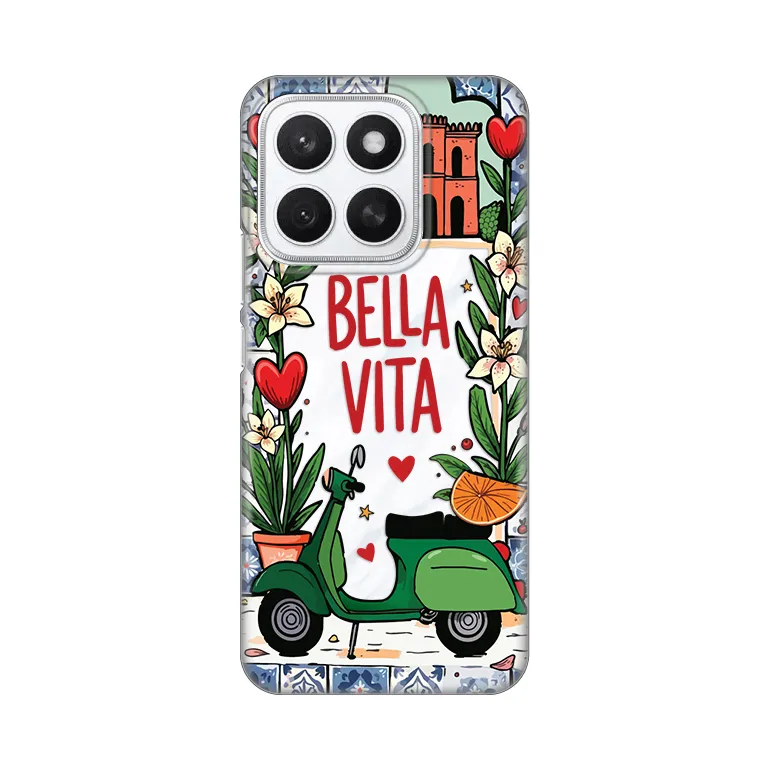 Maska Silikonska Print Skin za Honor X8c Bella Vita