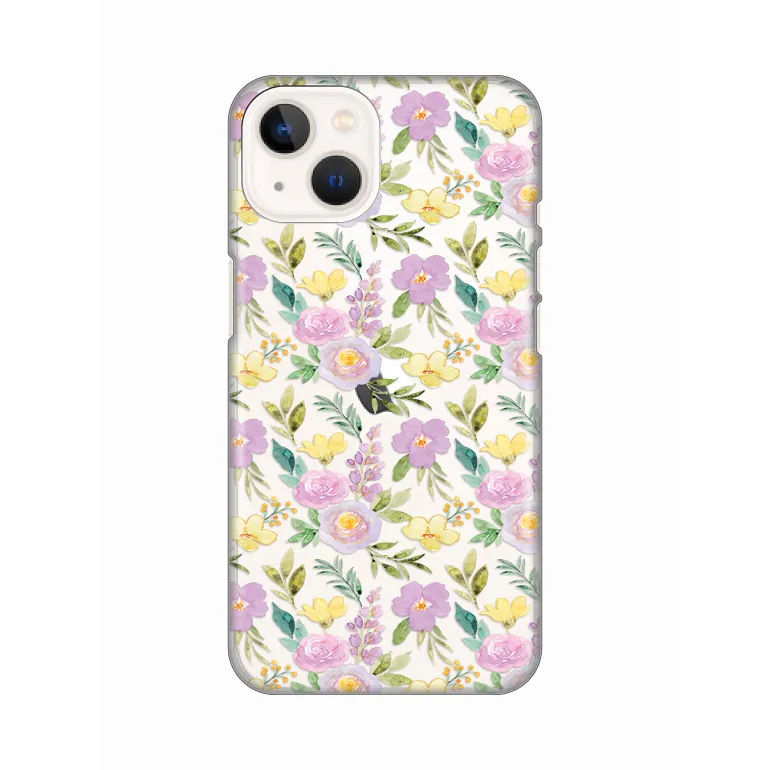 Maska Silikonska Print Skin za iPhone 13 6.1 Soft Flowers