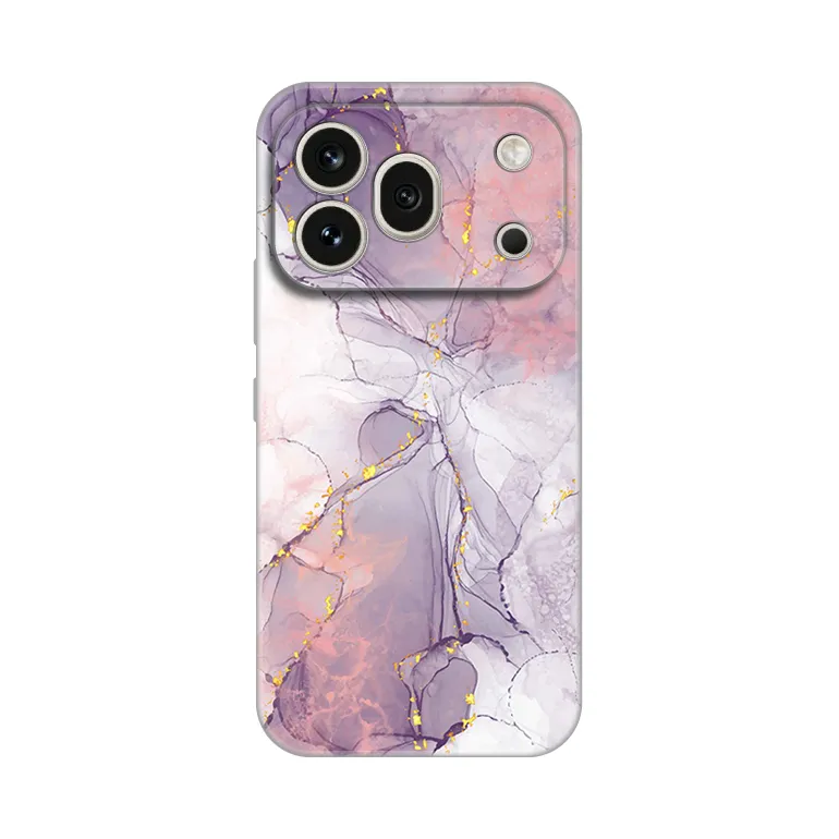 Maska Silikonska Print za Honor 600 Pro Pink Marble