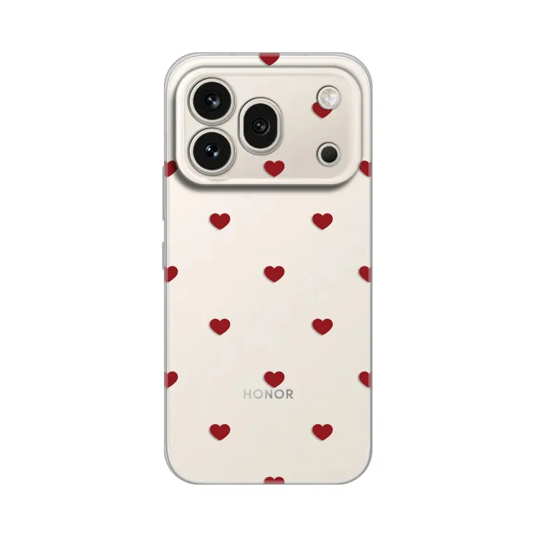 Maska Silikonska Print za Honor 600 Pro Red Hearts