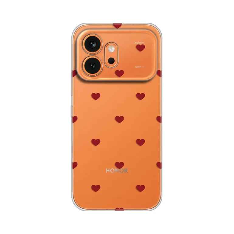 Maska Silikonska Print za Honor 600 Red Hearts