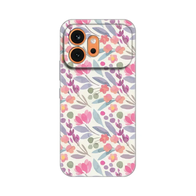 Maska Silikonska Print za Honor 600 Watercolor Flowers