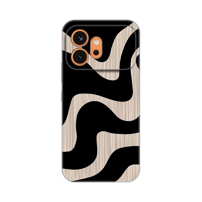 Maska Silikonska Print Skin za Honor 600 Black Flow