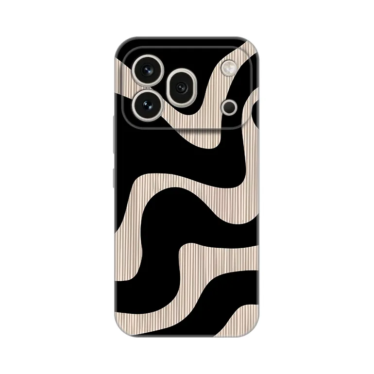 Maska Silikonska Print Skin za Honor 600 Pro Black Flow