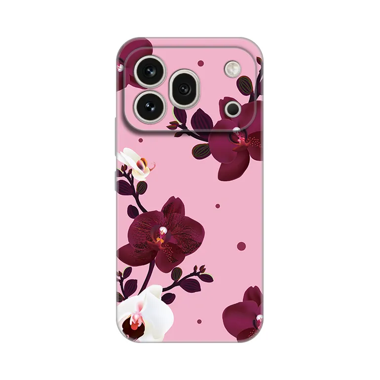 Maska Silikonska Print Skin za Honor 600 Pro Pink Orchid