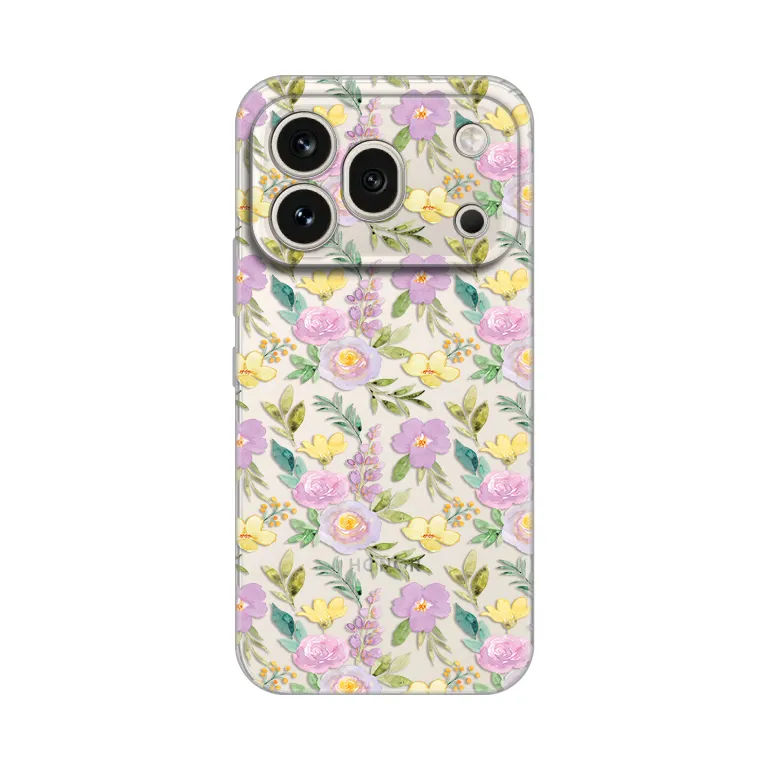Maska Silikonska Print Skin za Honor 600 Pro Soft Flowers