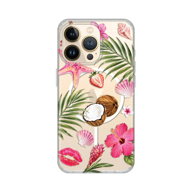 Maska Print Magsafe za iPhone 13 Pro 6.1 Coconut Paradise