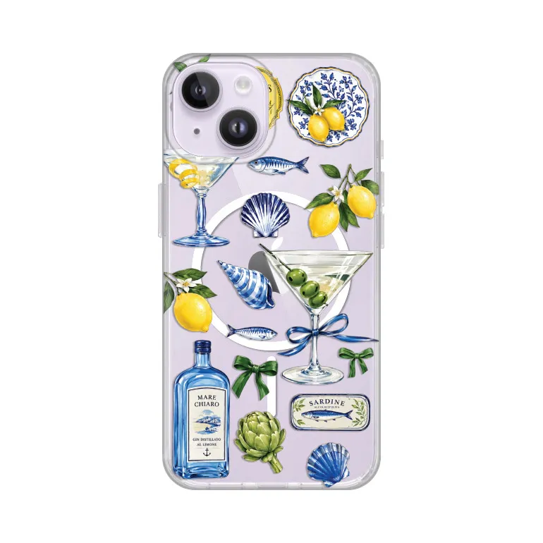 Maska Print Magsafe za iPhone 13/14 6.1 Mediterranean Martini