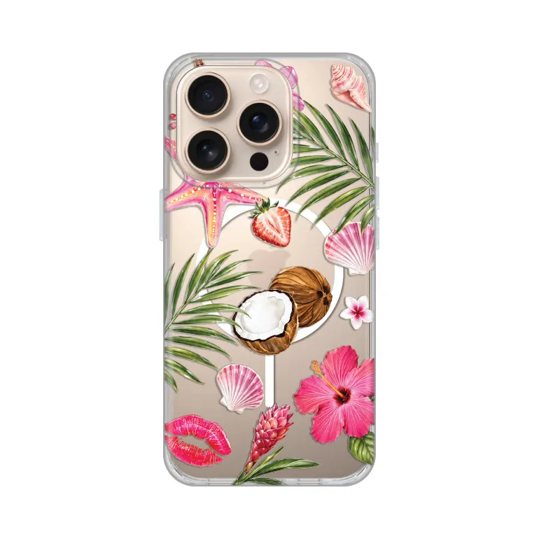 Maska Print Magsafe za iPhone 16 Pro 6.3 Coconut Paradise
