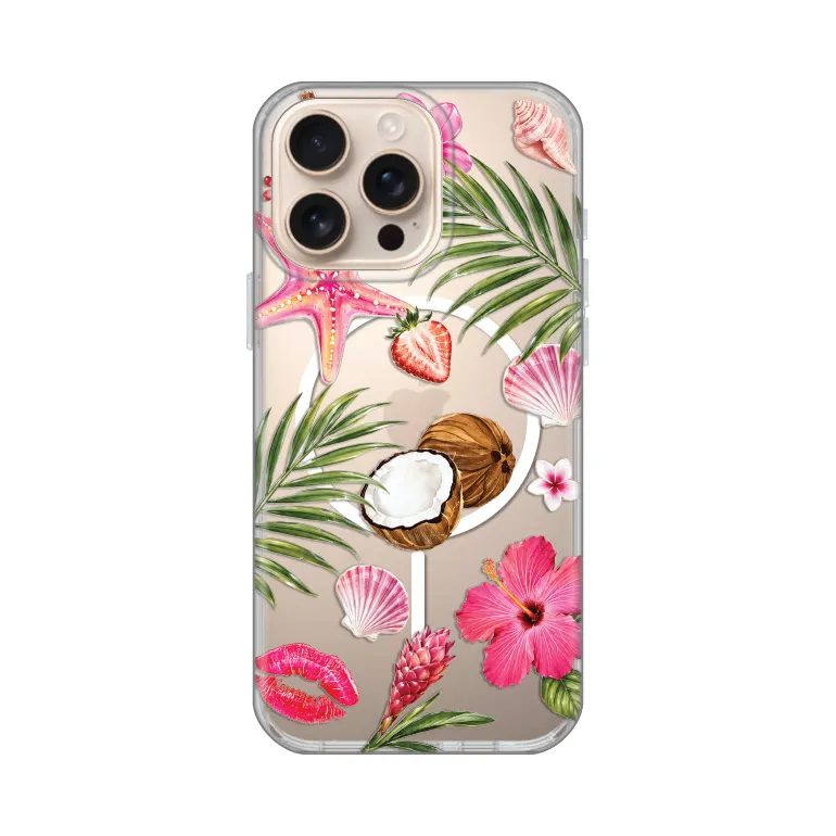 Maska Print Magsafe za iPhone 16 Pro Max 6.9 Coconut Paradise