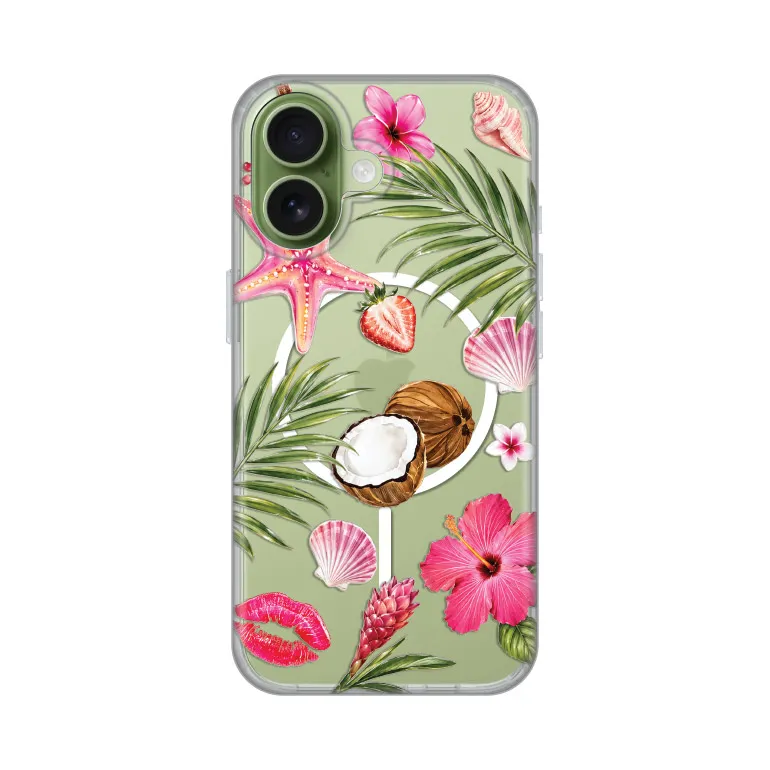 Maska Print Magsafe za iPhone 17 6.3 Coconut Paradise