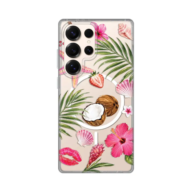 Maska Print Magsafe za Samsung S938B Galaxy S25 Ultra Coconut Paradise
