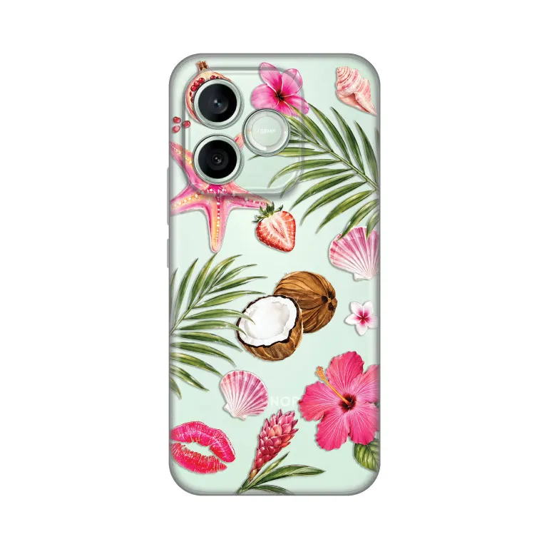 Maska Silikonska Print za Honor 600 Lite Coconut Paradise