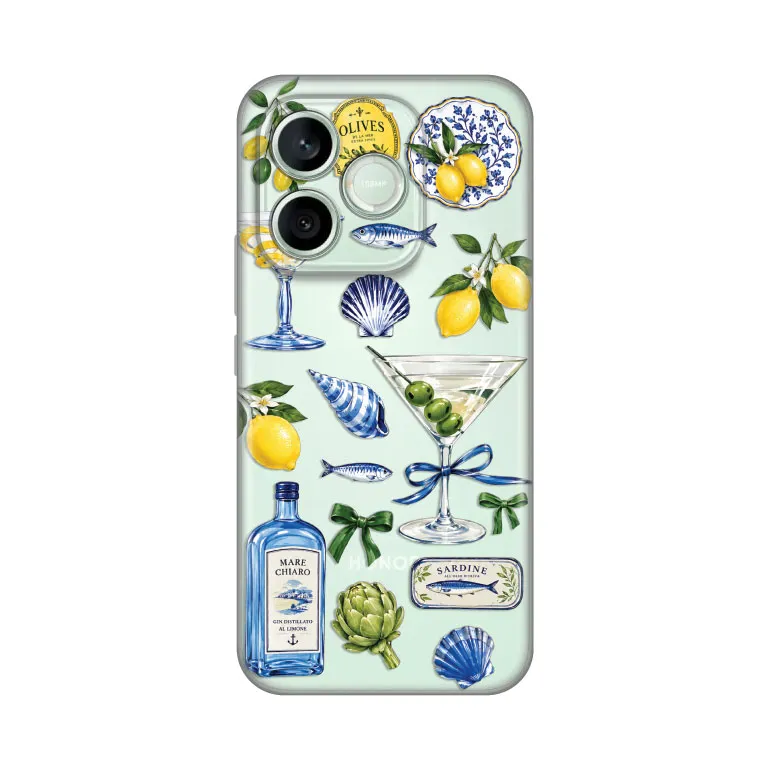 Maska Silikonska Print za Honor 600 Lite Mediterranean Martini