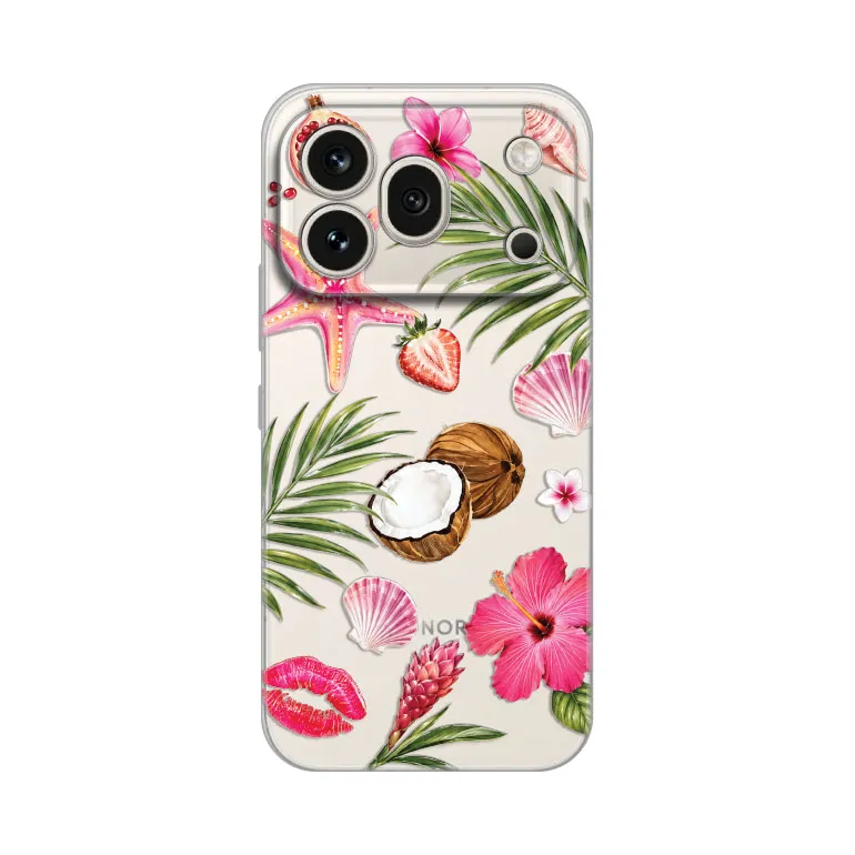 Maska Silikonska Print za Honor 600 Pro Coconut Paradise