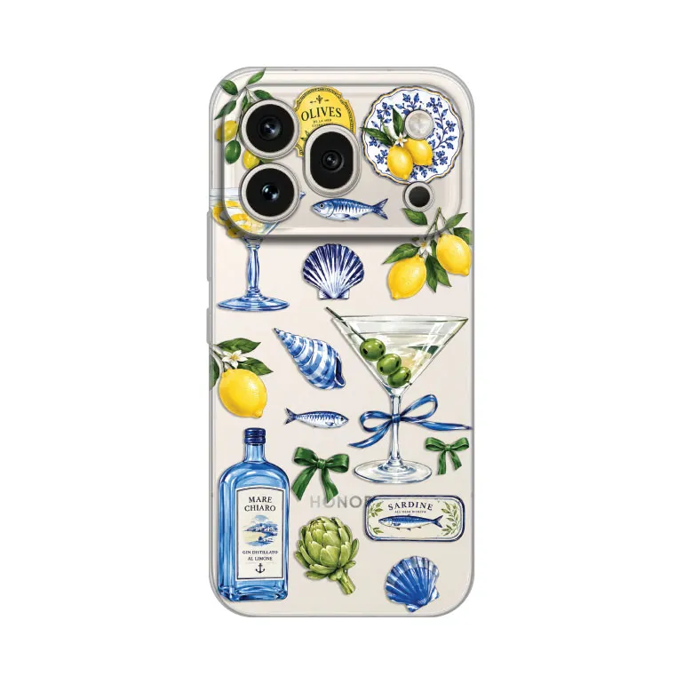 Maska Silikonska Print za Honor 600 Pro Mediterranean Martini