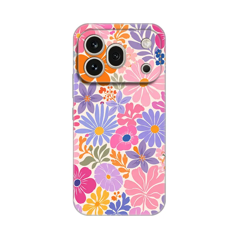 Maska Silikonska Print za Honor 600 Pro Sunny Petals
