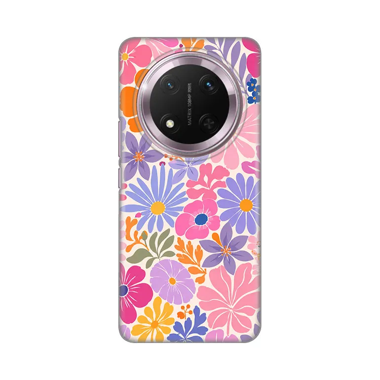 Maska Silikonska Print za Honor Magic 7 Lite Sunny Petals