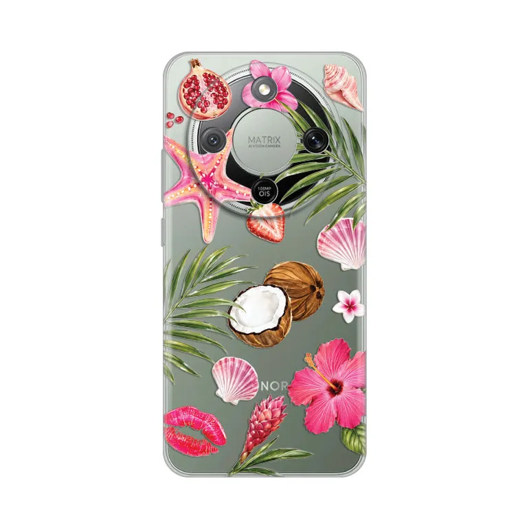 Maska Silikonska Print za Honor Magic 8 Lite Coconut Paradise