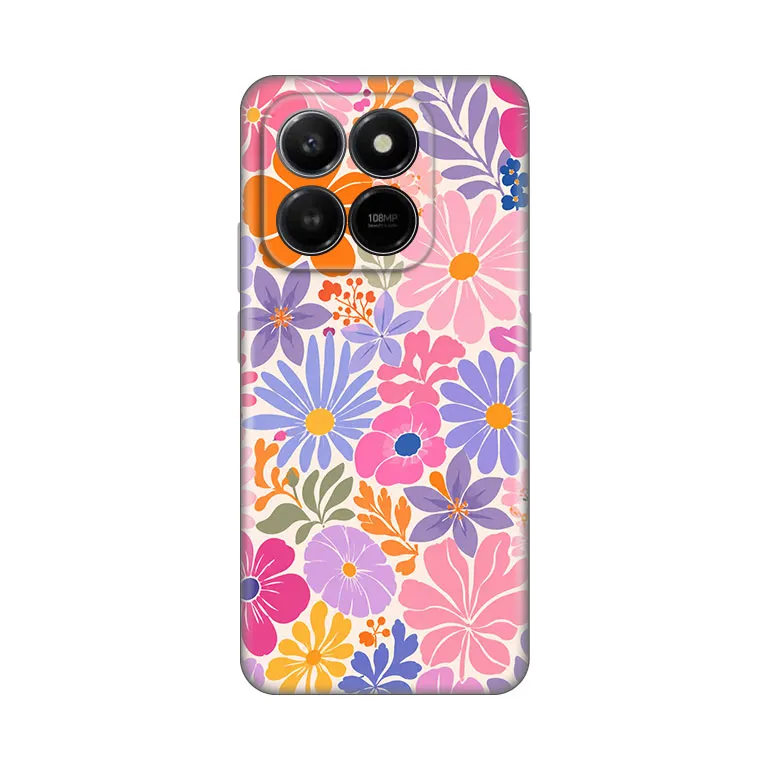 Maska Silikonska Print za Honor X7d 4G/400 Smart 5G Sunny Petals
