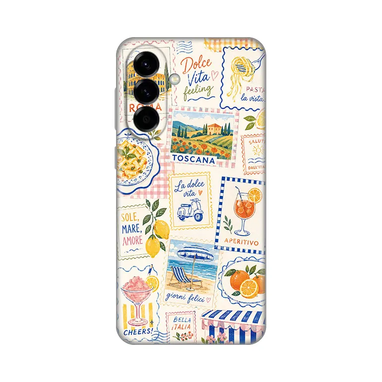 Maska Silikonska Print za Samsung A576B Galaxy A57 5G Toscana Collage
