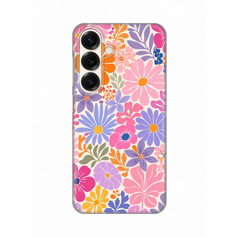 Maska Silikonska Print za Samsung S931B Galaxy S25 Sunny Petals