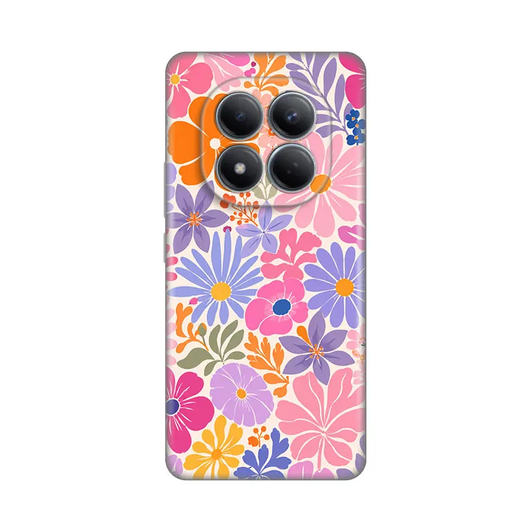 Maska Silikonska Print za Xiaomi Redmi Note 15 Pro 4G Sunny Petals