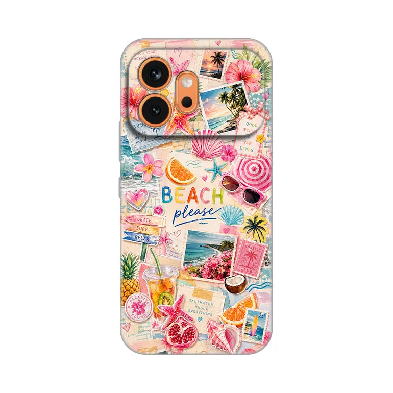 Maska Silikonska Print Skin za Honor 600 Beach Please