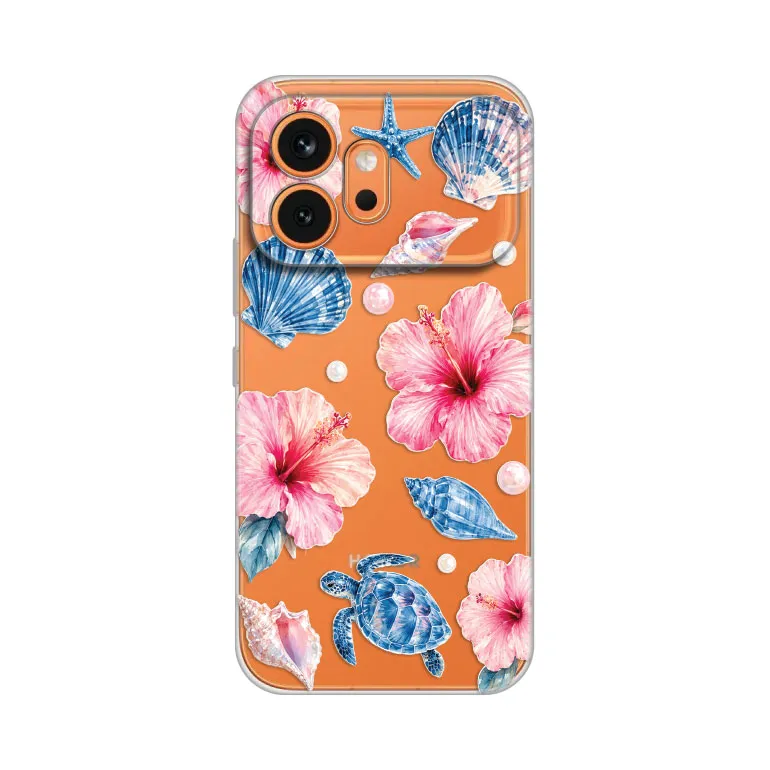 Maska Silikonska Print Skin za Honor 600 Hibiscus Sea