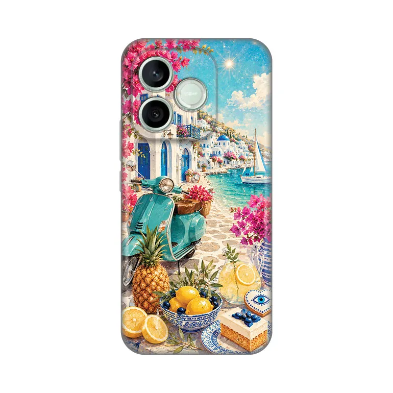 Maska Silikonska Print Skin za Honor 600 Lite Summer in Greece