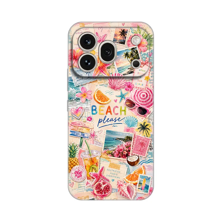 Maska Silikonska Print Skin za Honor 600 Pro Beach Please