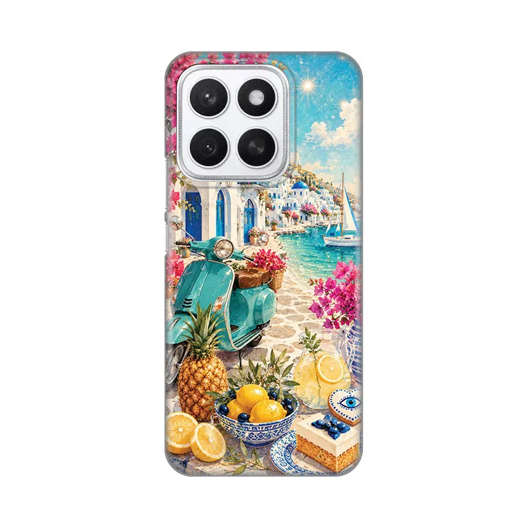 Maska Silikonska Print Skin za Honor X8c Summer in Greece