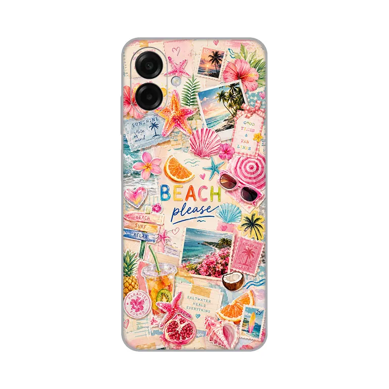 Maska Silikonska Print Skin za Samsung A075F Galaxy A07 Beach Please
