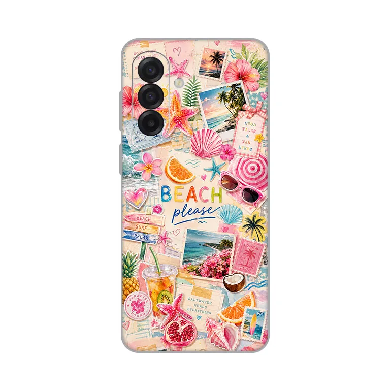 Maska Silikonska Print Skin za Samsung A175F Galaxy A17 Beach Please