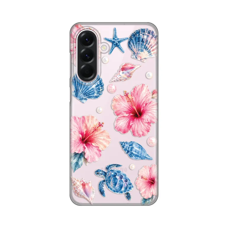 Maska Silikonska Print Skin za Samsung A566B Galaxy A56 5G Hibiscus Sea