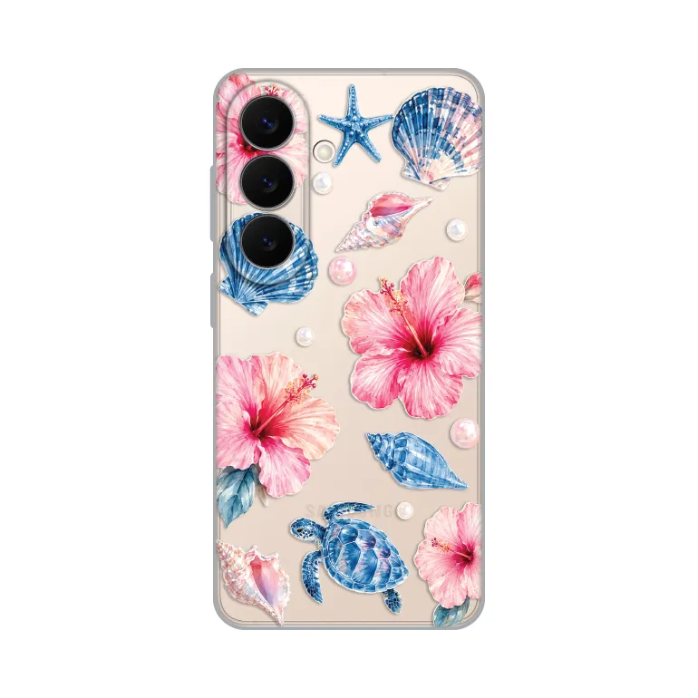 Maska Silikonska Print Skin za Samsung S941B Galaxy S26 Hibiscus Sea