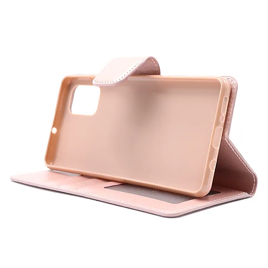 Futrola BI FOLD HANMAN II za Samsung A715F Galaxy A71 svetlo roze