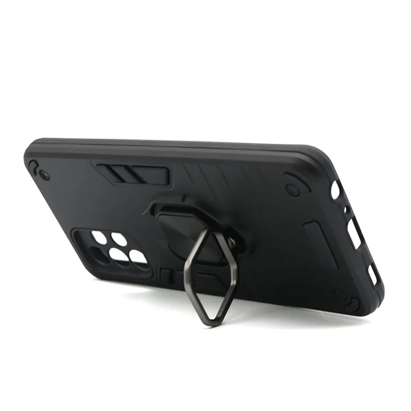 Futrola Square ring za Samsung A525F/A526B/A528B Galaxy A52 4G/A52 5G/A52s 5G crna