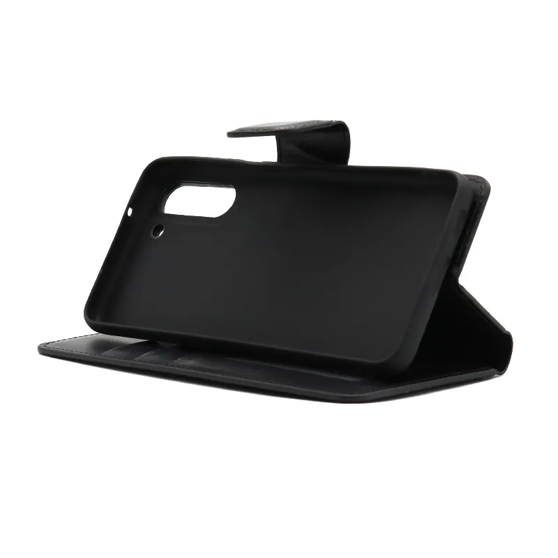 Futrola BI FOLD HANMAN II za Samsung G990B Galaxy S21 FE crna