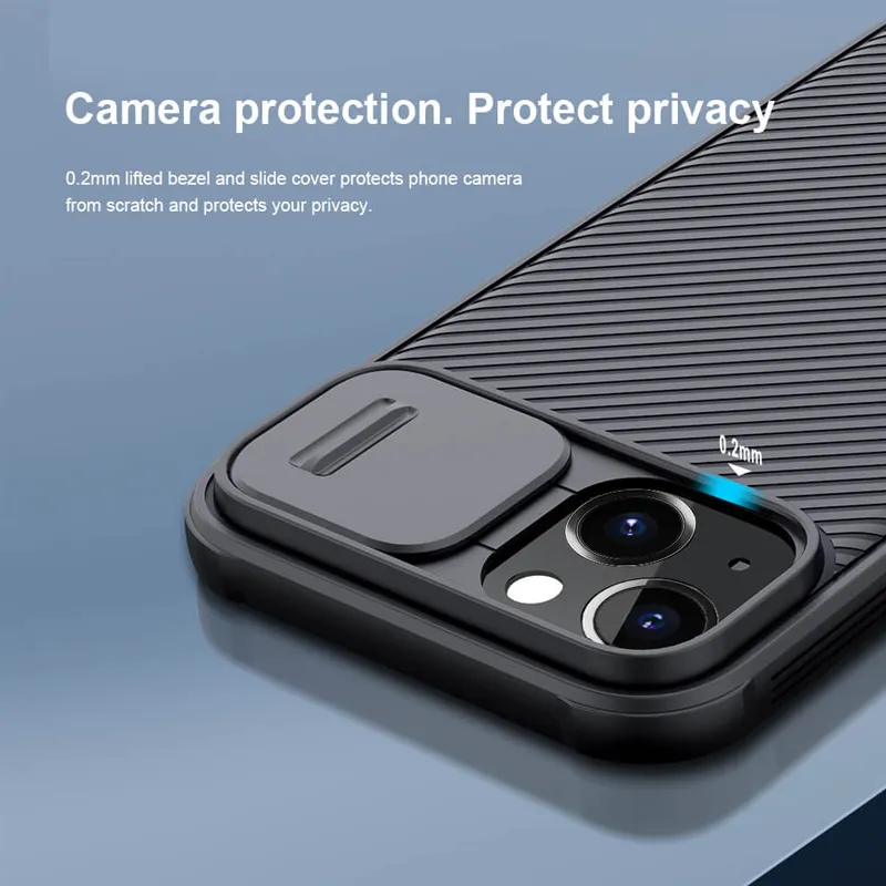 Futrola Nillkin Cam Shield Pro za iPhone 13 (6.1) crna