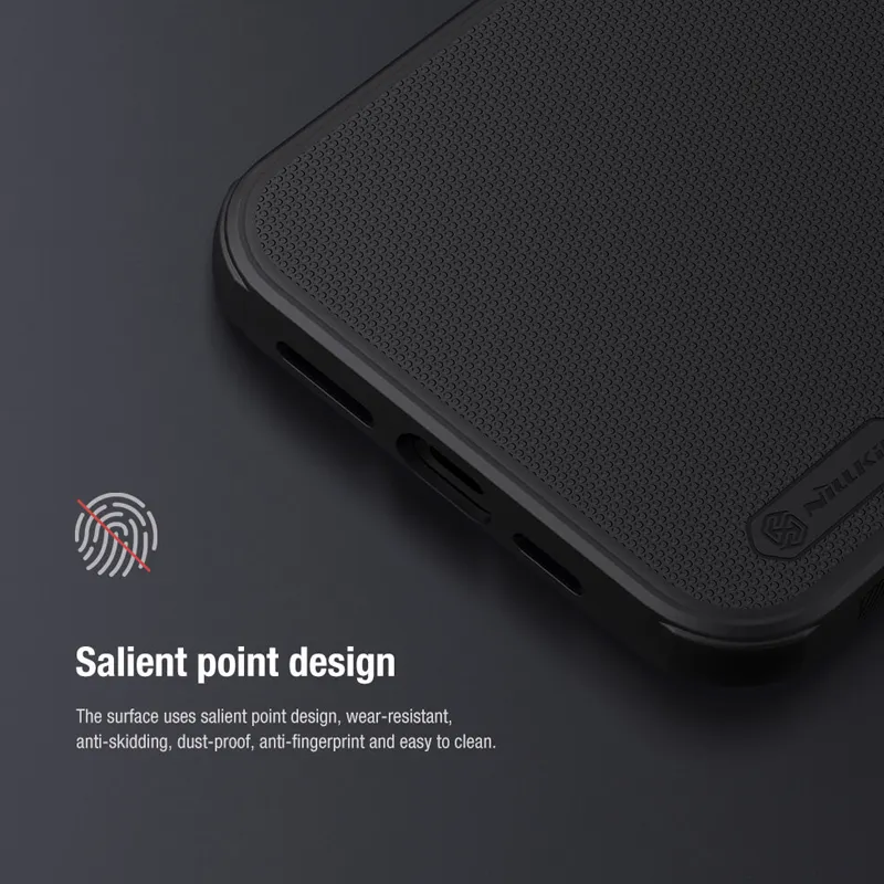 Futrola NILLKIN Super Frost Pro za iPhone 13 Pro (6.1) crna