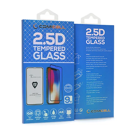 Folija za zastitu ekrana GLASS 2.5D za Iphone X/XS/11 Pro crna