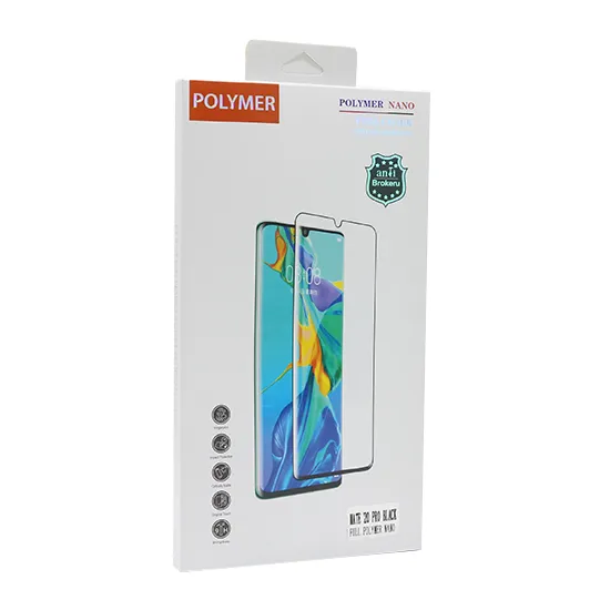 Folija za zastitu ekrana POLYMER NANO za Samsung G975F Galaxy S10 Plus crna