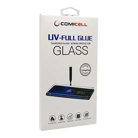 Folija za zastitu ekrana GLASS 3D MINI UV-FULL GLUE za Samsung N980F Galaxy Note 20 zakrivljena providna (bez UV lampe)