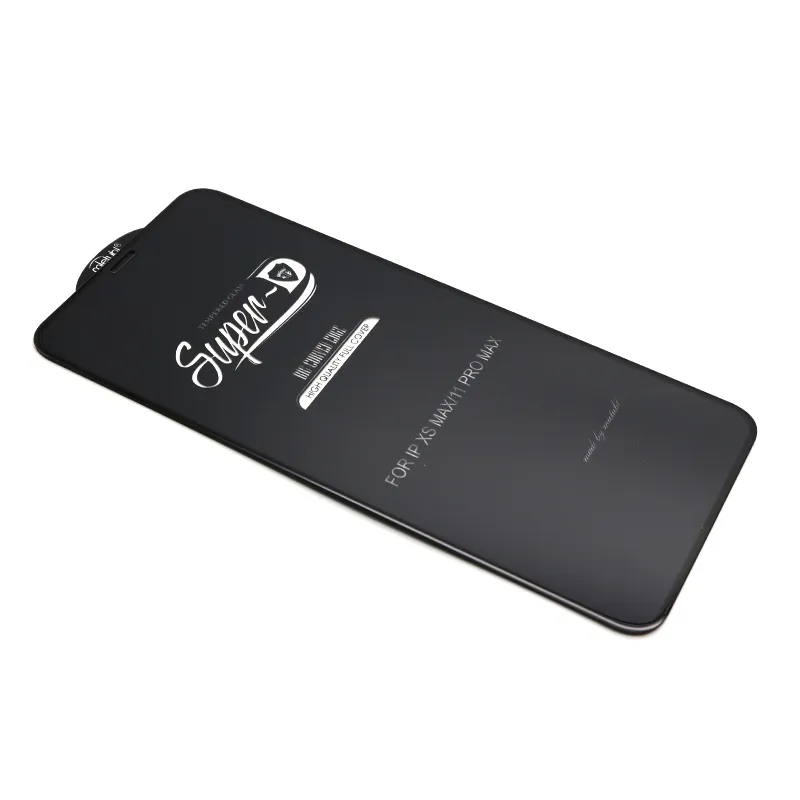 Folija za zastitu ekrana GLASS 11D za Iphone XS Max/11 Pro Max SUPER D crna